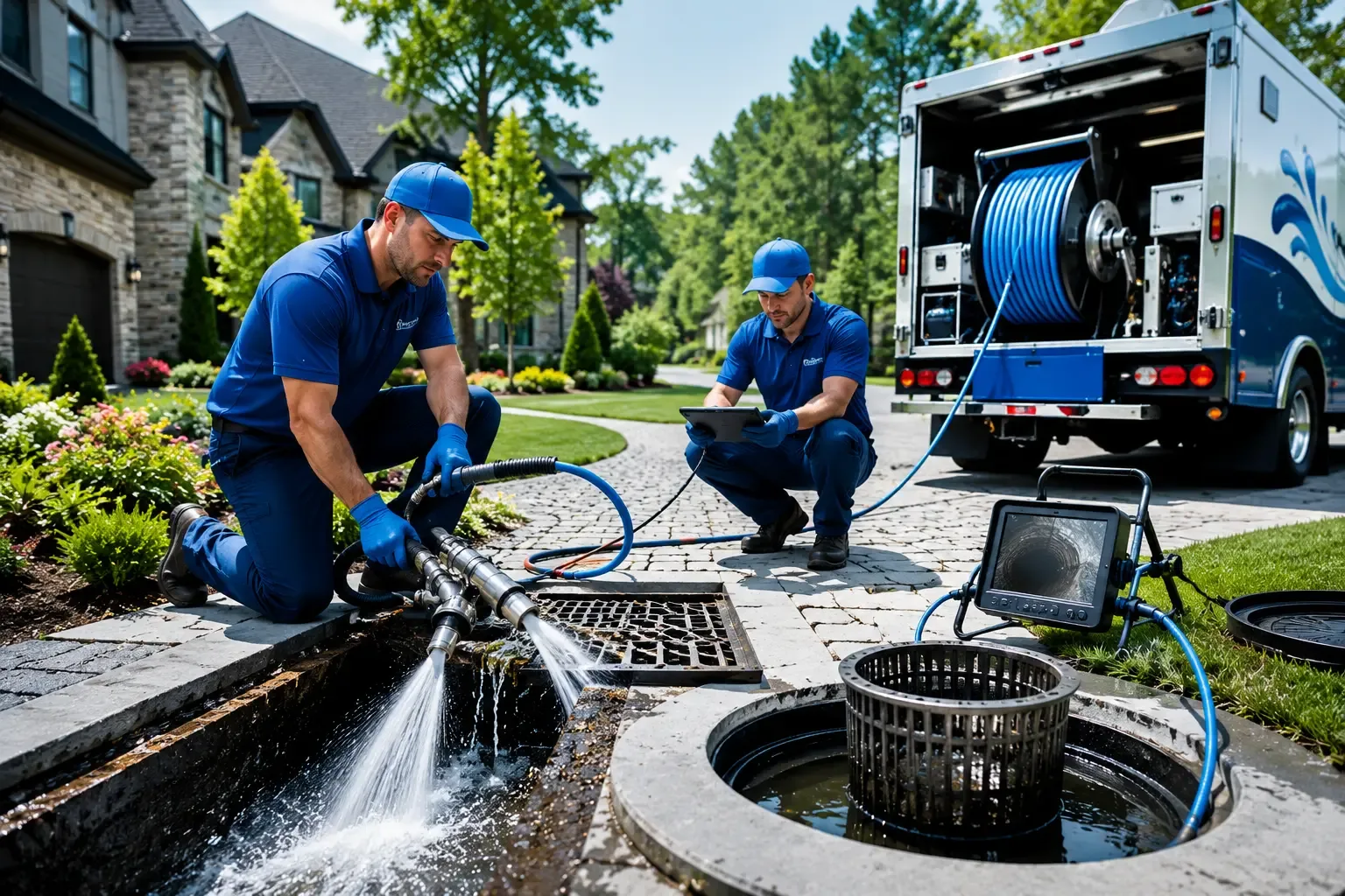 Local outdoor drain cleaning professionals in Oshkosh, WI